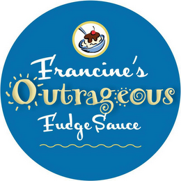 FRANCINE'S OUTRAGEOUS FUDGE SAUCE logo