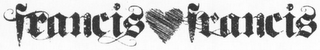 FRANCIS FRANCIS logo