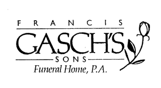 FRANCIS GASCH'S SONS FUNERAL HOME, P.A. logo