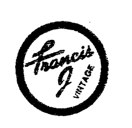 FRANCIS J VINTAGE logo