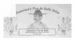 FRANCISCO'S PICO DE GALLO SALSA logo
