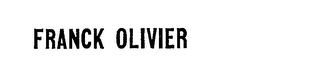 FRANCK OLIVIER logo