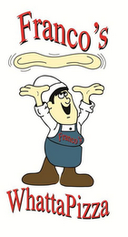 FRANCO'S FRANCO'S WHATTAPIZZA logo