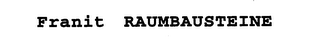 FRANIT RAUMBAUSTEINE logo