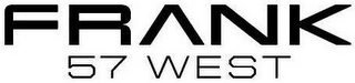 FRANK 57 WEST logo