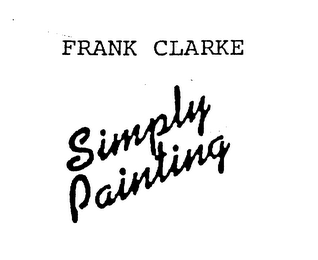 FRANK CLARKE SIMPLY PAINTING logo