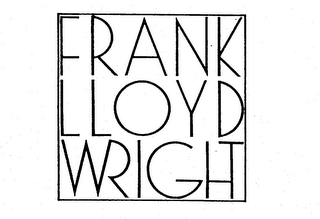 FRANK LLOYD WRIGHT logo