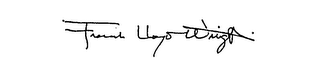 FRANK LLOYD WRIGHT logo