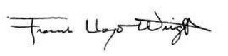 FRANK LLOYD WRIGHT logo