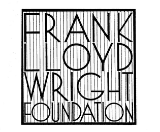FRANK LLOYD WRIGHT FOUNDATION logo