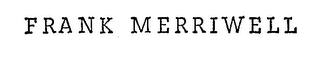 FRANK MERRIWELL logo