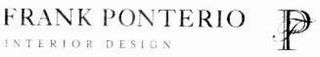 FRANK PONTERIO INTERIOR DESIGN logo