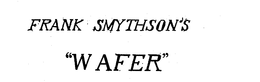 FRANK SMYTHSON'S "WAFER" logo