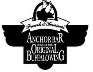 FRANK & TERESSA'S ANCHOR BAR HOME OF THE ORIGINAL BUFFALO WING logo