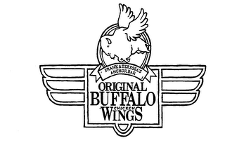 FRANK & TERESSA'S ANCHOR BAR ORIGINAL BUFFALO CHICKEN WINGS logo