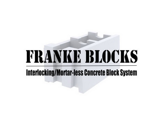 FRANKE BLOCKS INTERLOCKING/MORTAR-LESS CONCRETE BLOCK SYSTEM logo