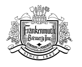 FRANKENMUTH BREWERY INC. SINCE 1862 logo