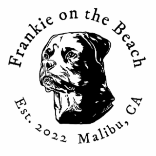 FRANKIE ON THE BEACH EST. 2022 MALIBU, CA logo
