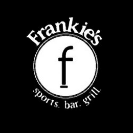 FRANKIE'S F SPORTS. BAR. GRILL. logo