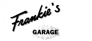 FRANKIE'S GARAGE logo