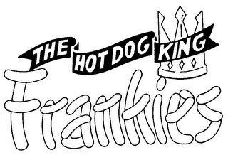 FRANKIES THE HOT DOG KING logo