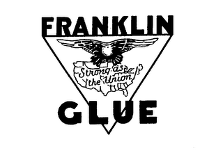 FRANKLIN GLUE STRONG AS THE UNION logo