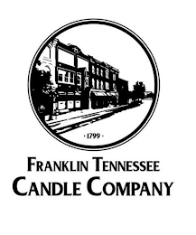 FRANKLIN TENNESSEE CANDLE COMPANY · 1799 · logo