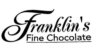 FRANKLIN'S FINE CHOCOLATE logo