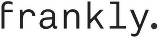 FRANKLY. logo