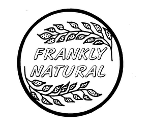 FRANKLY NATURAL logo