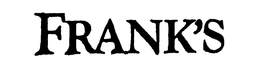 FRANK'S logo