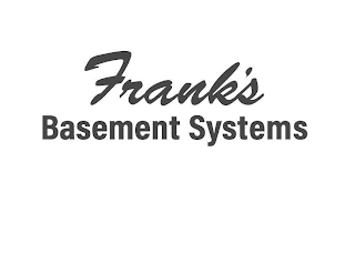 FRANK'S BASEMENT SYSTEMS logo