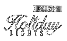 FRANK'S HOLIDAY LIGHTS logo