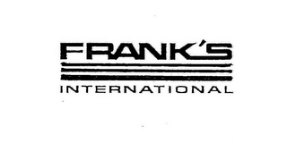 FRANK'S INTERNATIONAL logo