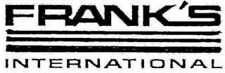 FRANK'S INTERNATIONAL logo