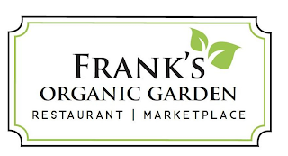 FRANK'S ORGANIC GARDEN RESTAURANT MARKETPLACE logo