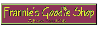 FRANNIE'S GOODIE SHOP A FROZEN YOGURT CAFE logo