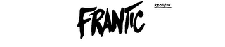 FRANTIC RECORDS logo