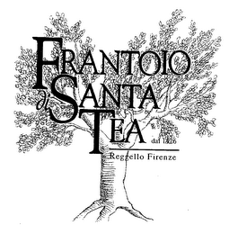 FRANTOIO DI SANTA TEA DAL 1426 REGGELLO FIRENZE logo