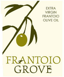 FRANTOIO GROVE EXTRA VIRGIN FRANTOIO OLIVE OIL logo