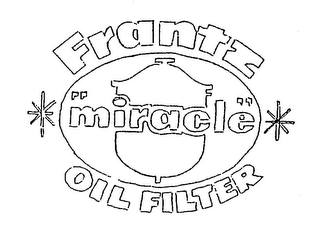 FRANTZ "MIRACLE" OIL FILTER logo