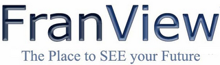 FRANVIEW THE PLACE TO SEE YOUR FUTURE logo