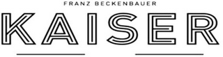 FRANZ BECKENBAUER KAISER logo