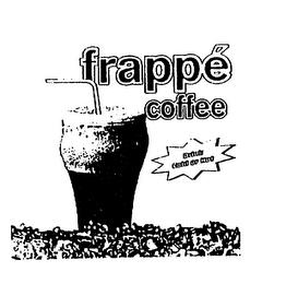 FRAPPE COFFEE DRINK COLD OR HOT logo