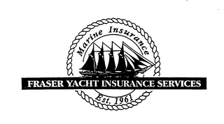 FRASER YACHT INSURANCE SERVICES MARINE INSURANCE EST. 1961 logo