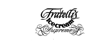 FRATELLI'S ICE CREAM SUPREME logo