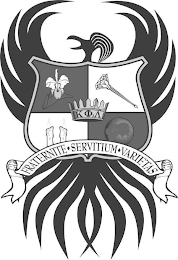 FRATERNITE SERVITIUM VARIETAS KAPPA PHILAMBDA logo