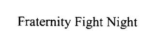 FRATERNITY FIGHT NIGHT logo