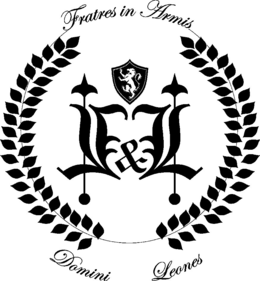 FRATRES IN ARMIS L&L DOMINI LEONES logo