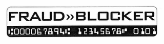 FRAUD BLOCKER 000067894 12345678 0101 logo